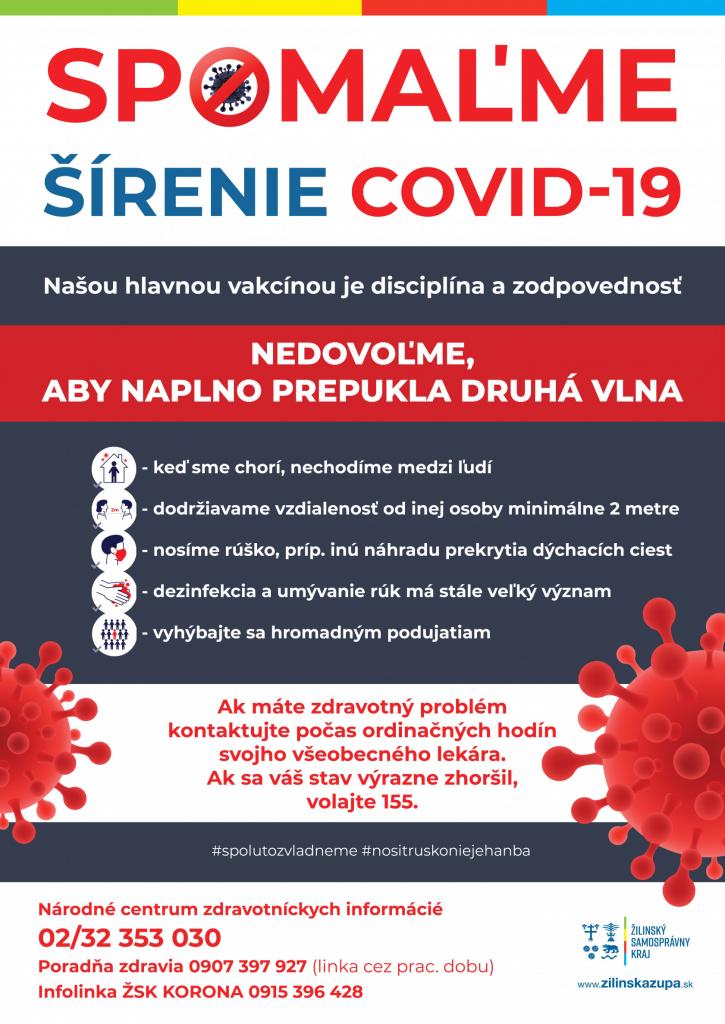 Spomaľme šírenie COVID-19